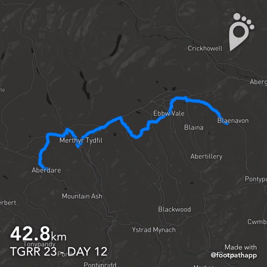 TGRR 2023 - Day 11 - Route Map