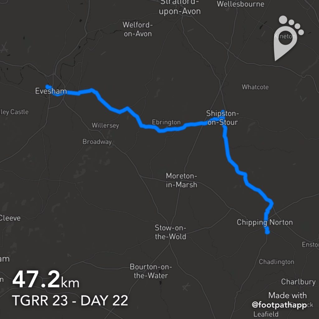TGRR 2023 - Day 22 - Route Map