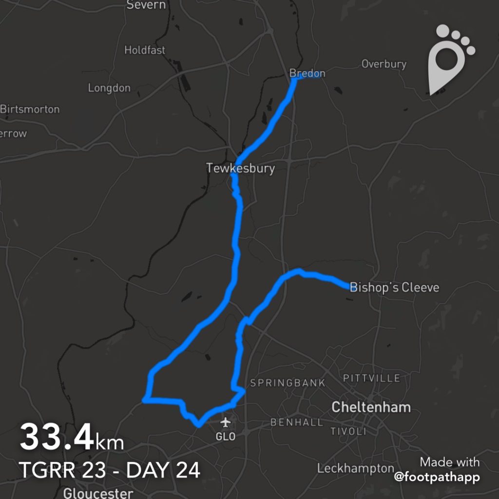 TGRR 2023 - Day 24 - Route Map
